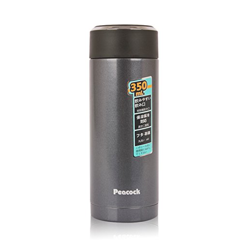 Peacock 孔雀 直身保温杯 CBA-35 黑色 350ml     79元包邮