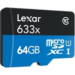 Lexar 雷克萨 MicroSDXC 64GB 存储卡