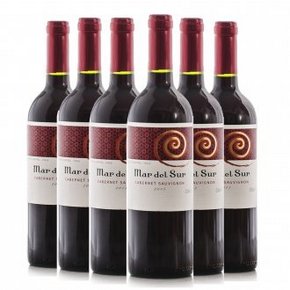 智利进口 马代苏 赤霞珠 干红葡萄酒750ml*6瓶