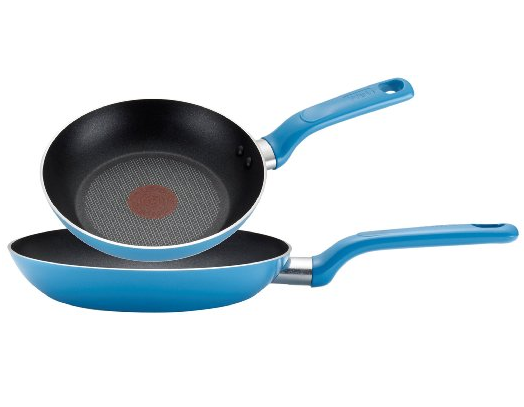 直邮到手198.69元！T-fal 特福 8英寸+10.25英寸 带火红点不粘煎锅2件套
