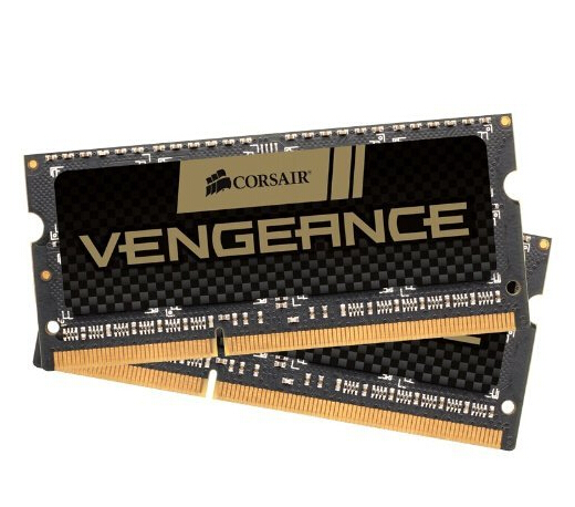 Corsair 海盗船  复仇者 Performance 16G（2×8G） DDR3 1866MHz 笔记本电脑内存条 直邮到手545元！