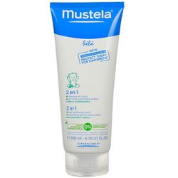 移动端：mustela妙思乐 二合一 洗发沐浴露200ml