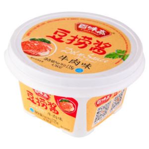 百味斋 清真食品 豆捞酱 牛肉味 135g/盒   