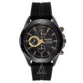 Seiko 精工Recraft SSC385 酷黑男士太阳能石英手表 $109（约717元）