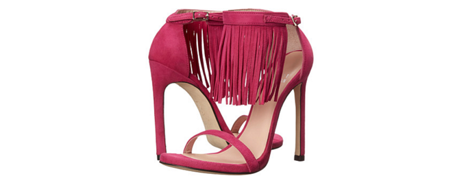Stuart Weitzman Lovefringe 女款流苏高跟鞋
