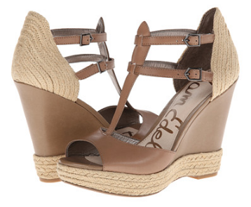 Sam Edelman Katarina 女士坡跟凉鞋