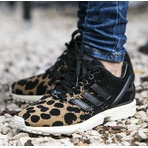 adidas 三叶草 ZX Flux 系列女士休闲运动鞋