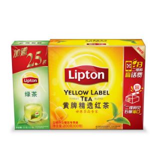 Lipton 立顿 黄牌精选红茶 100包   