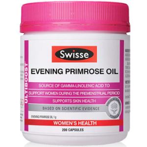 澳洲进口 swisse月见草油软胶囊 200粒   