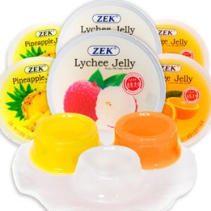 马来西亚进口 Zek三合一水果味果冻（凤梨味、荔枝味、香橙味）510g*12件   
