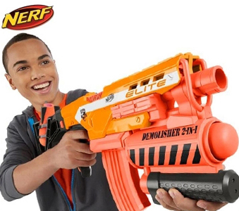 限华南： Hasbro 孩之宝 NERF 精英系列 A8771 粉碎者发射器 折79.5元（148元，满200-100）