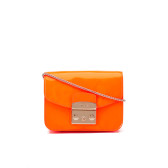 7折！Furla 芙拉 mini 橘色亮皮糖果包 ￡175（约1663元）