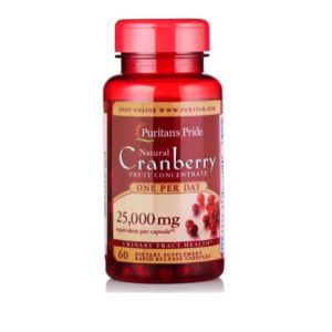 美国 普丽普莱 蔓越莓提取物胶囊500mg*60粒/瓶*3瓶 减少色斑 排菌   
