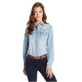 【美亚直邮】Wrangler 女士西部牛仔衬衫 $36.45（约240元）