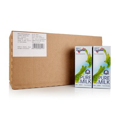 东三省有货：Theland纽仕兰 全脂牛奶（家庭装） 250ml*24盒   11.9元