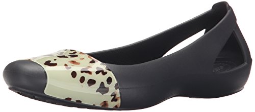7码！crocs 卡骆驰 Sienna Leopard Fade 女士休闲鞋