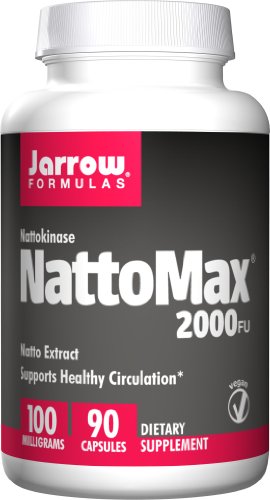 抗血栓！Jarrow 杰诺 纳豆酵素激酶100mg*90粒