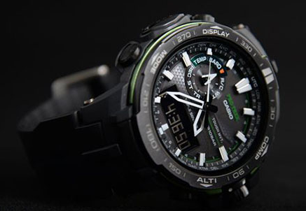 CASIO 卡西欧 PRW-6000Y-1ACR 男款太阳能电波登山腕表
