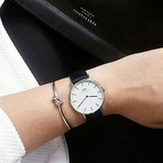 Daniel Wellington 0608DW 女款皮带腕表