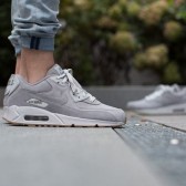百搭！FinishLine：Nike 耐克 Air Max 90 Premium 大童运动跑鞋低至5折