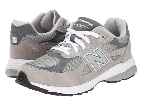 35码！New Balance Kids KJ990G 大童款总统慢跑鞋
