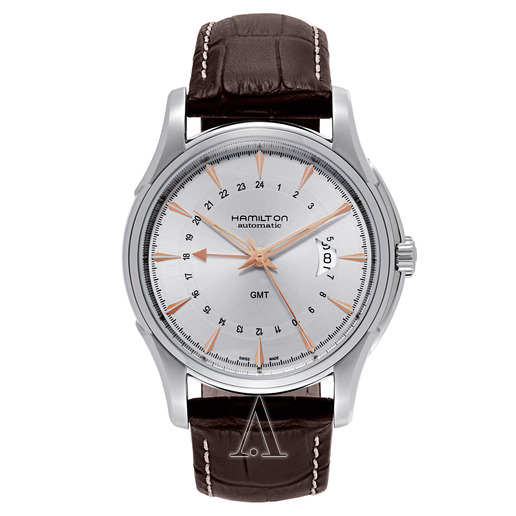 HAMILTON 汉密尔顿  男款机械腕表 Jazzmaster Traveler 爵士系列 GMT H32585557