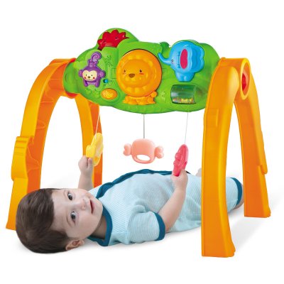 单买新低！AUBY澳贝 463324DS  运动系列森林健身架  92.9元