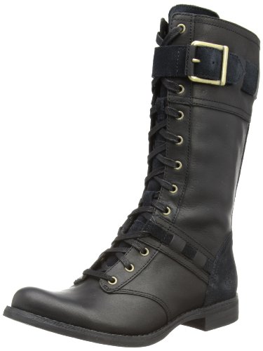 6码！ Timberland 添柏岚 Savin Hill Mid Lace 女款真皮中筒靴