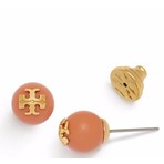 Tory Burch 橙色耳钉打折热卖
