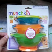 大热门！Munchkin麦肯齐吸盘碗套装仅$5.99
