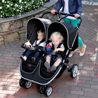 历史新低价：Britax百代适B-Agile超敏捷双胞胎手推车 折后$309