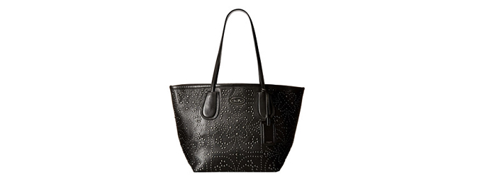 新低价！COACH Mini Studs Taxi 女款真皮手提包