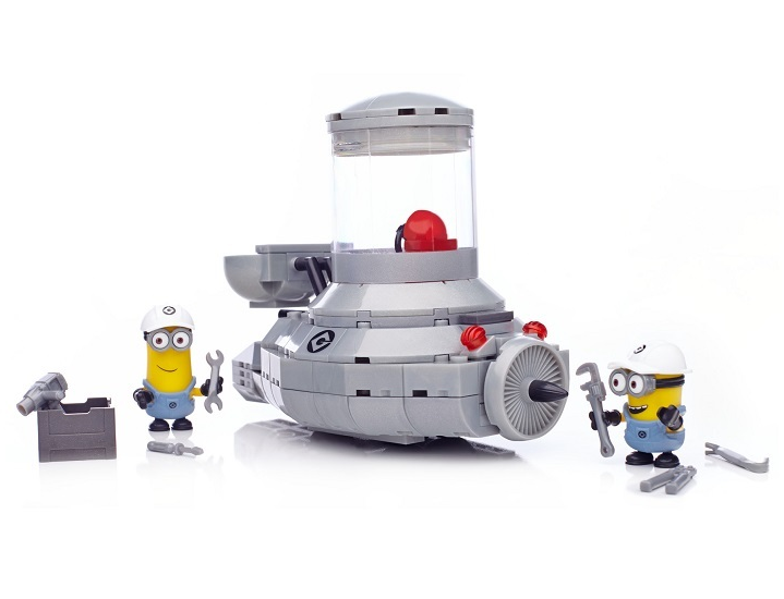 新低：MEGA BLOKS 美高 CNC82 小黄人 潜水艇  99元包邮（199,199-100）