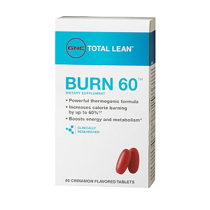 GNC 健安喜 Total Lean Burn 燃脂减肥 保健品 60粒