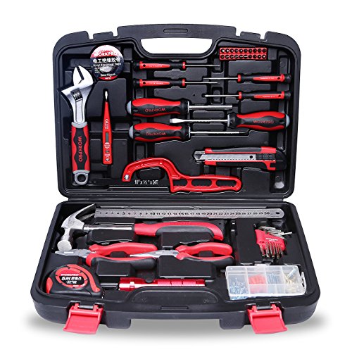 WORKPRO 万克宝 W1150 高级家用工具套装 50件套 109.5元包邮（219，下单5折,）