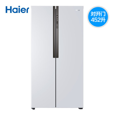 预售新低价： Haier 海尔 BCD-452WDPF 452L 风冷对开门冰箱 2919元包邮（需20元定金）