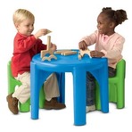 Little Tikes Bright 'n Bold儿童专用桌椅3件组合
