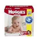 Amazon 现有 Huggies Snug and dry 系列婴儿纸尿布(1号或2号)