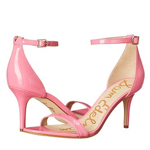 Sam Edelman Patti  女款貌美粉红色高跟凉鞋