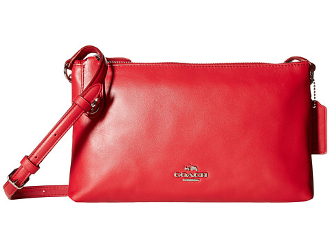 COACH 蔻驰 Smooth Leather Crosby 女士真皮斜挎包