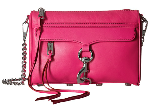 Rebecca Minkoff 瑞贝卡明可弗 Mini Mac 经典真皮单肩包