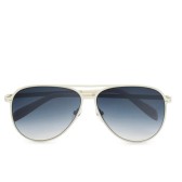 一件免邮中国，Calvin Klein 象牙白边框渐变墨镜 £46（约430元）