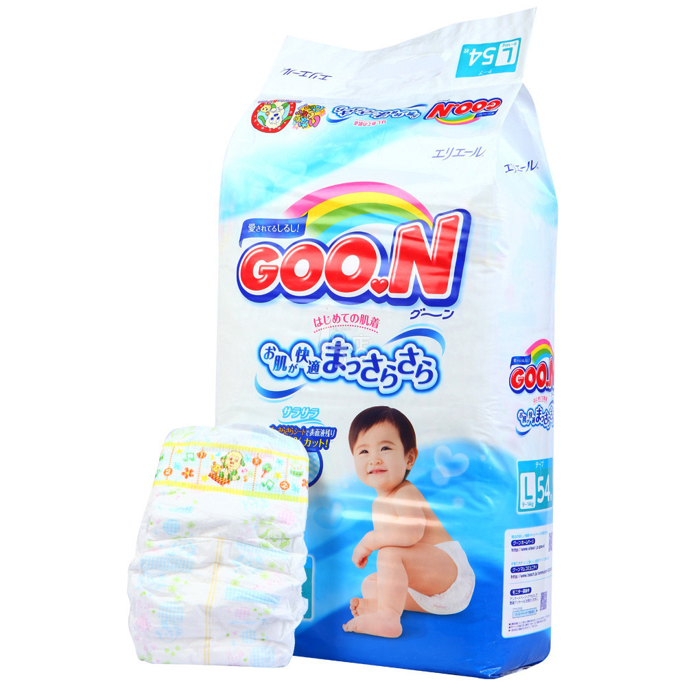 GOO.N 大王 维E系列 婴幼儿纸尿裤 L54片 78元+关税