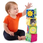 史低价！Baby Einstein 立体认知婴儿软积木