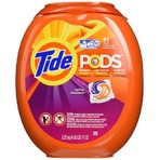 销量冠军！不用担心该倒多少了！Tide 便捷速溶果冻洗衣球，81个