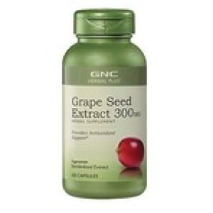 GNC 官网葡萄籽精华300mg 100粒 史低价$11.24 + 全网最高6%