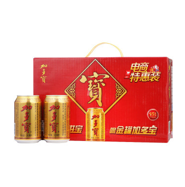 折2.3元/罐：加多宝 凉饮料310mL*15罐/箱    折34.9元（69.8元，买一送一）