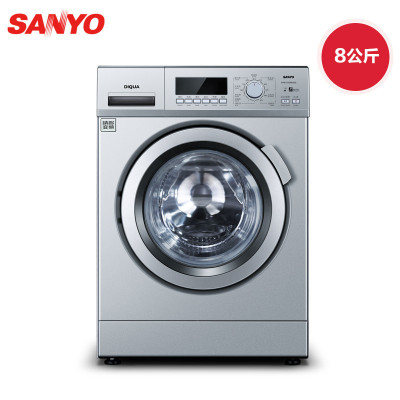 预售好价： SANYO 三洋 DG-F8026BS 8公斤 滚筒洗衣机 1598元包邮（10元定金+1588元尾款）