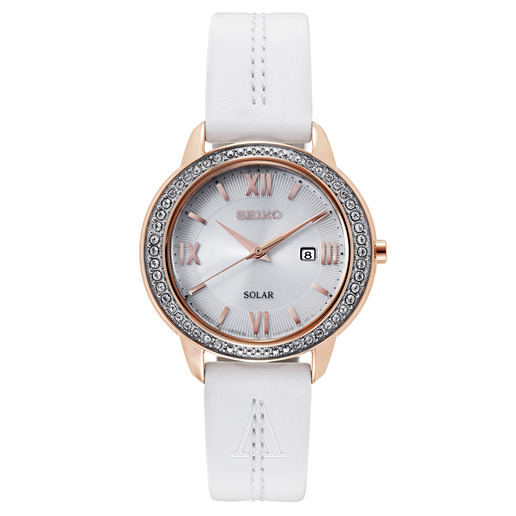 SEIKO 精工 SUT248 女款太阳能腕表