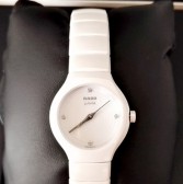 美过玉石！Rado 雷达True 真我Jubile 陶瓷小盘钻表 $588（约4023元）
